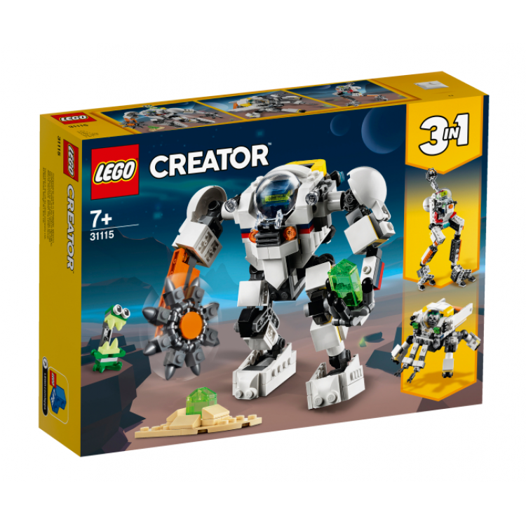 LEGO Creator 3v1 Kozmonaut robot 